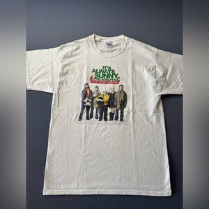 It's Always Sunny in Philadelphia y2k tshirt L gilden a very sunny xmas #801